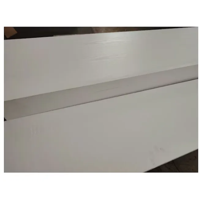 (As-is) Heidi TV Console 1.8m - Oak with LED Pedestal - White - 1 - 18