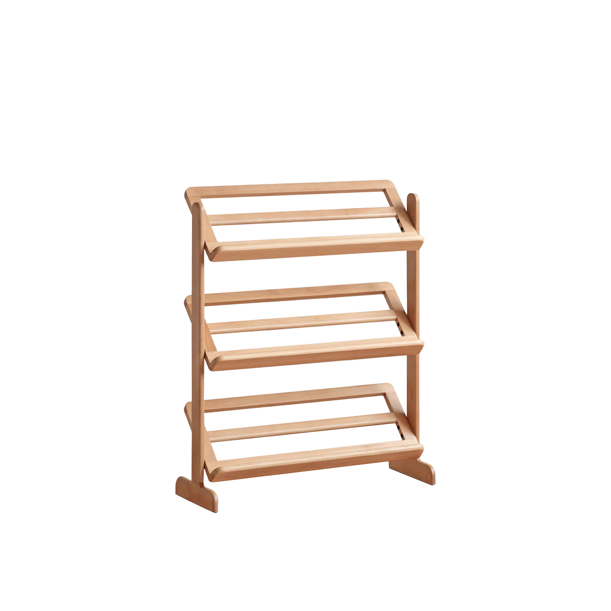 Lara 3 Tier Shoe Rack 0.9m - Oak