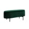 Hilary Storage Bench 0.9m - Pine Green (Velvet)