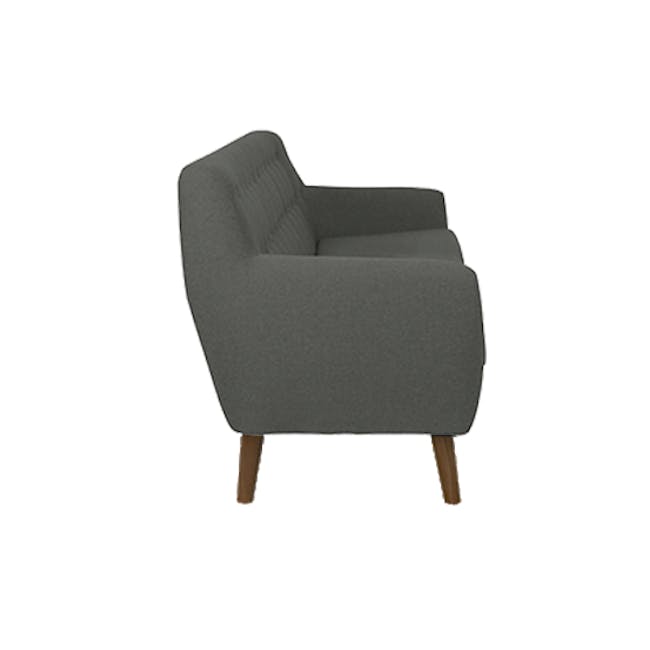 Emma 3 Seater Sofa with Emma Armchair - Raven - 3
