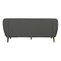 Emma 3 Seater Sofa with Emma 2 Seater Sofa - Raven - 4