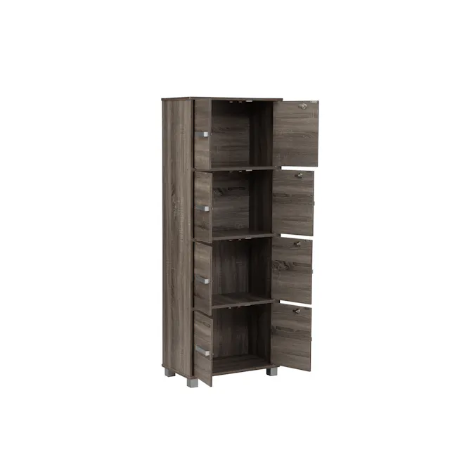 Naya 8 Door Cabinet - Dark Sonoma - 2