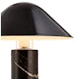 Klari Marble Table Lamp - Black - 1