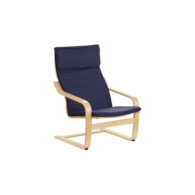 Mizuki Lounge Chair - Cobalt Blue - 0