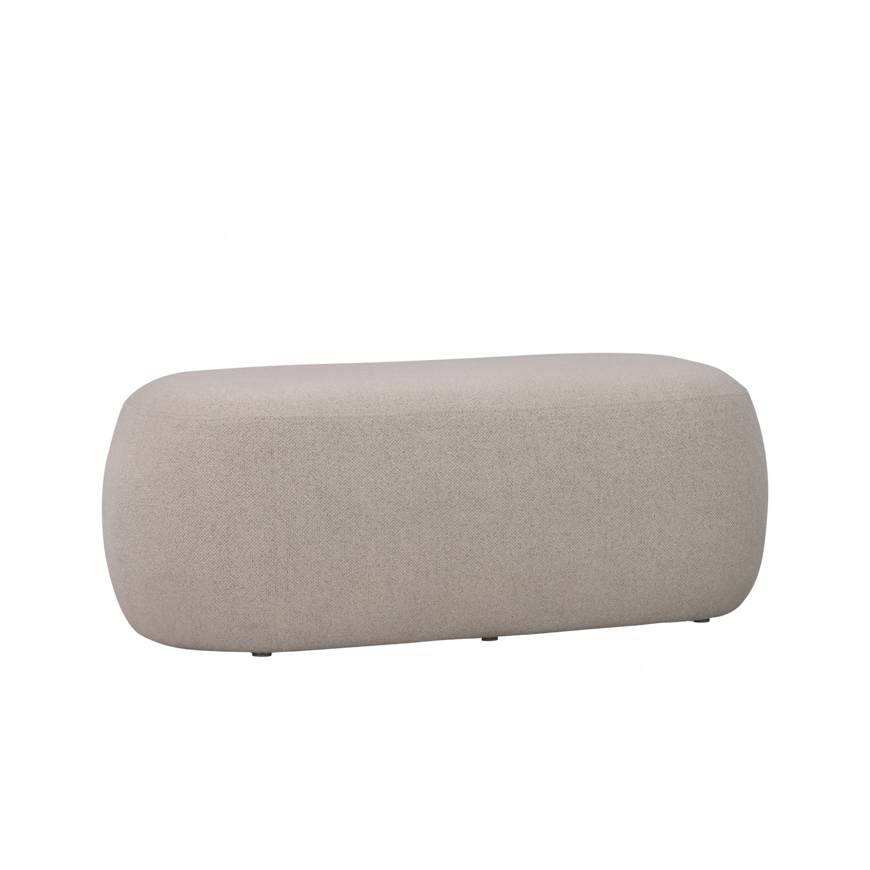 Lux Long Pouf - Taupe