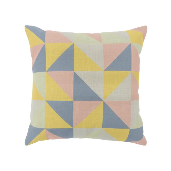 Trippy Linen Cushion Cover - Pastel - 0