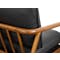 Rikku 3 Seater Sofa - Cocoa, Jet Black (Faux Leather) - 7