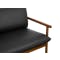 Rikku 3 Seater Sofa - Cocoa, Jet Black (Faux Leather) - 6