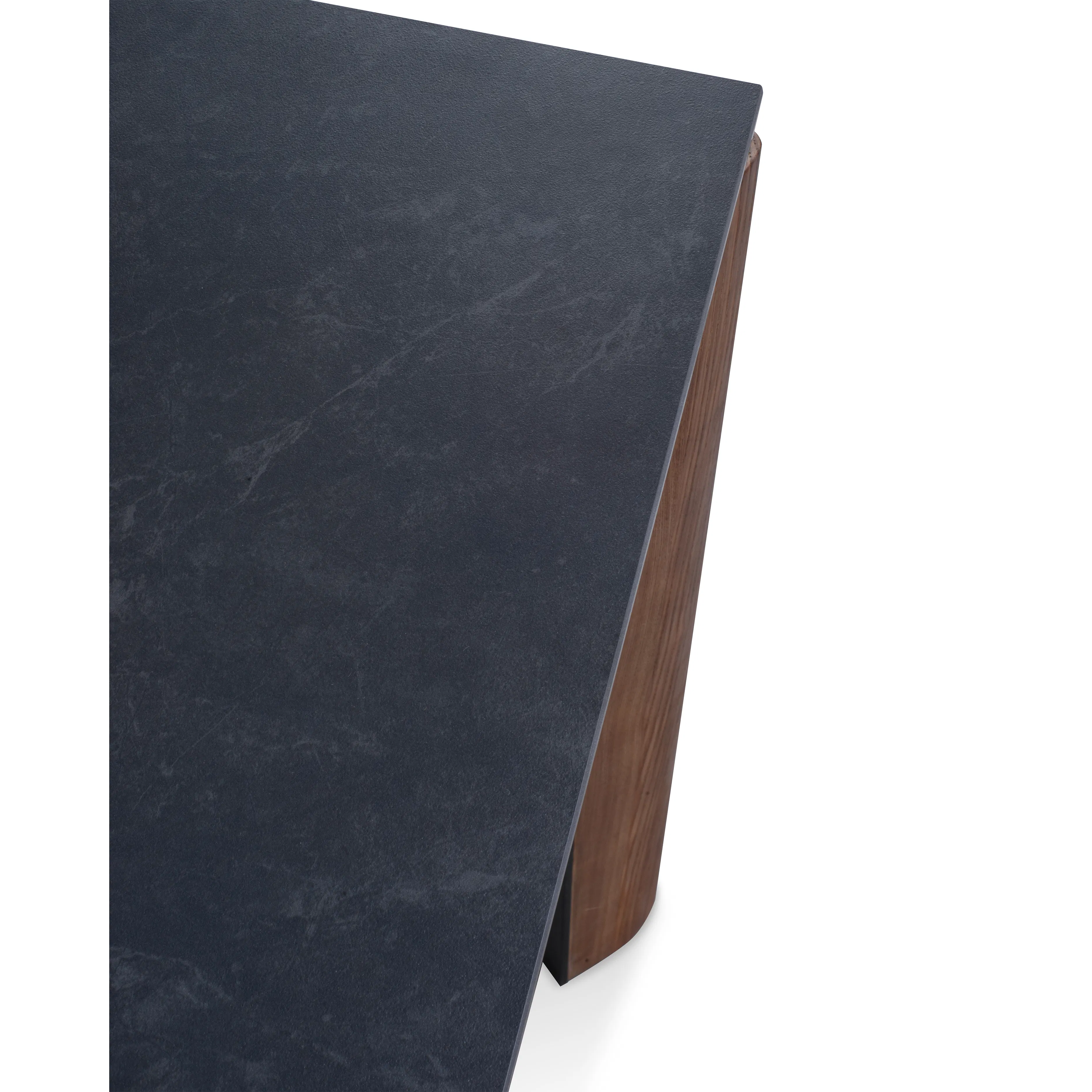 (As-is) Nelson Dining Table 1.6m - Dark Slate (Sintered Stone) - 9