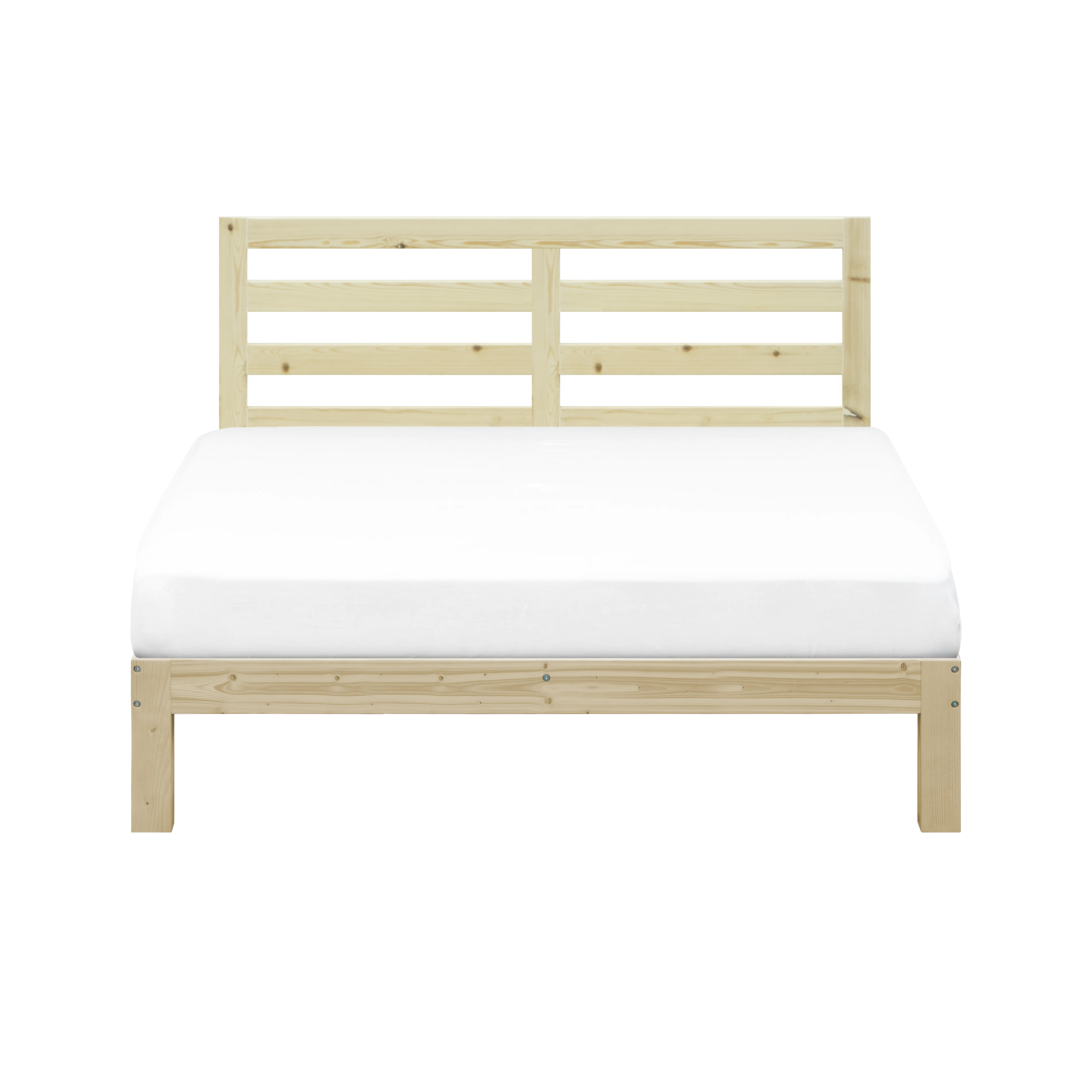 wood queen bed frame with headboard