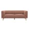 Audrey 3 Seater Sofa with Audrey Armchair - Blush - 1