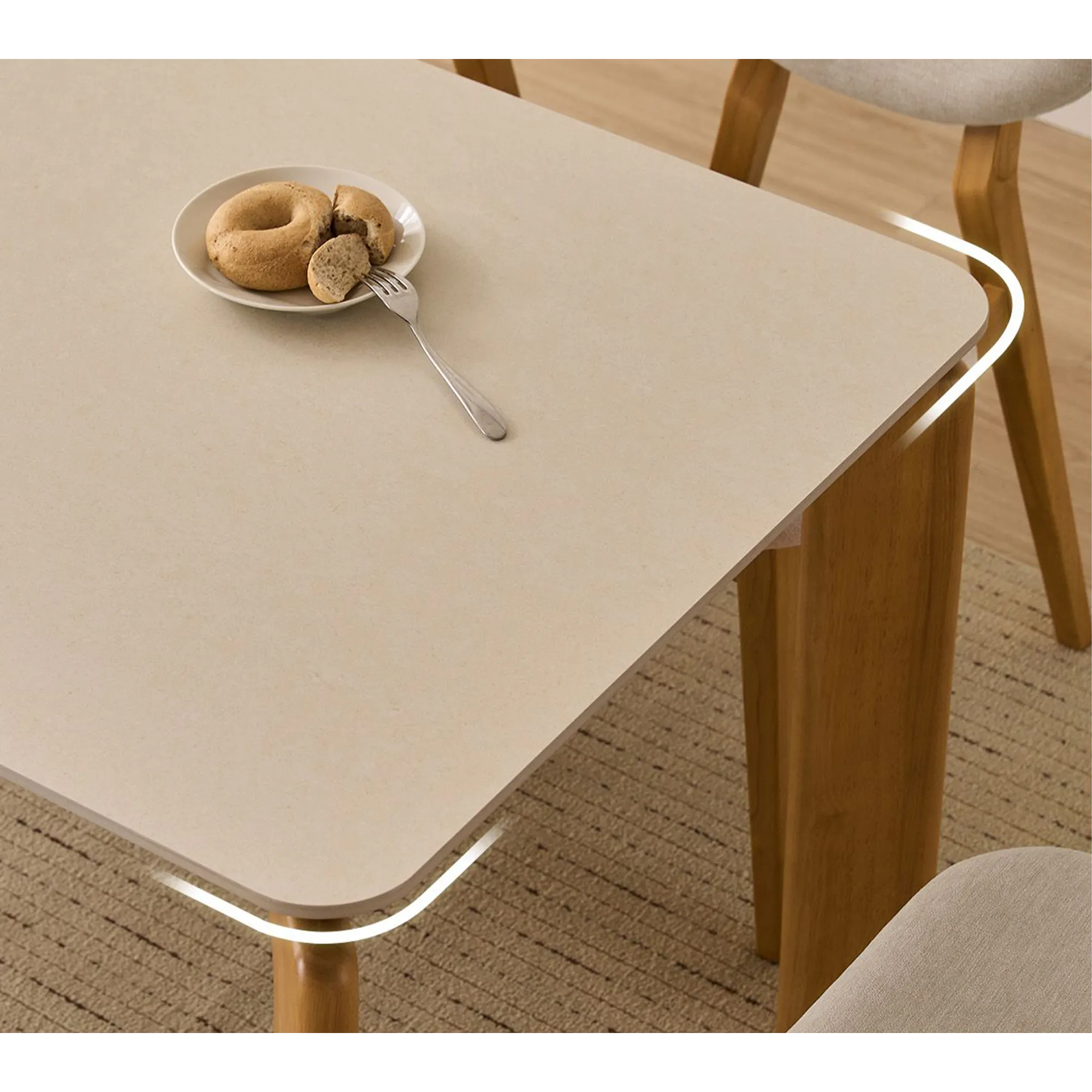 Ardin Dining Table 1.4m - Natural (Sintered Stone) - 18