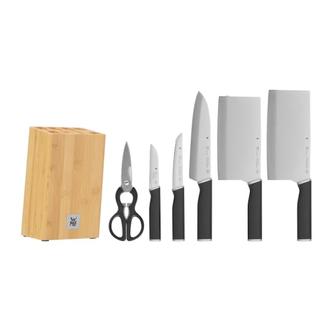 WMF Kineo 7pc Knife Block Set - 1