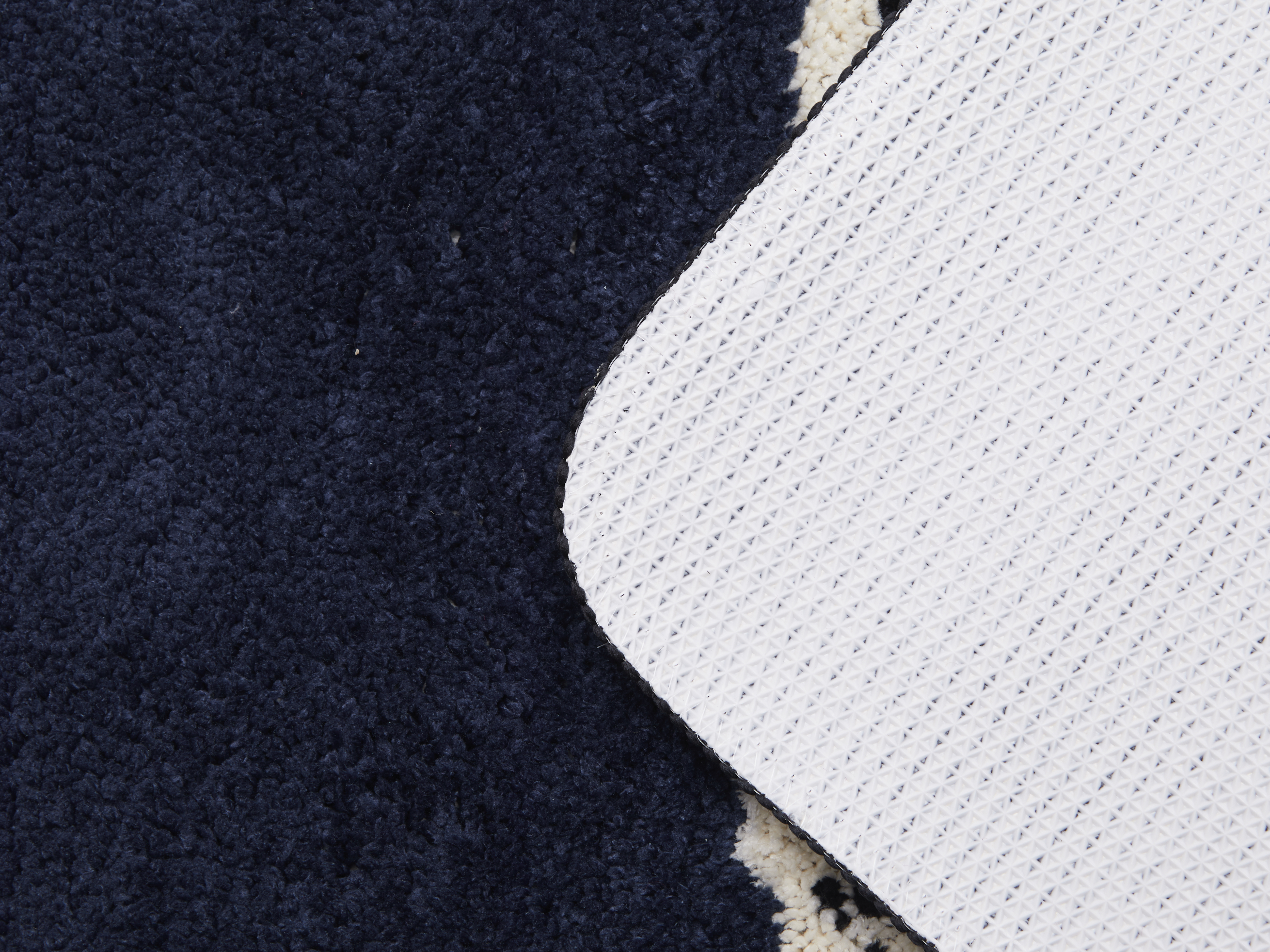 Scandi Dots Floor Mat Navy Blue, Floor Mats by HipVan HipVan