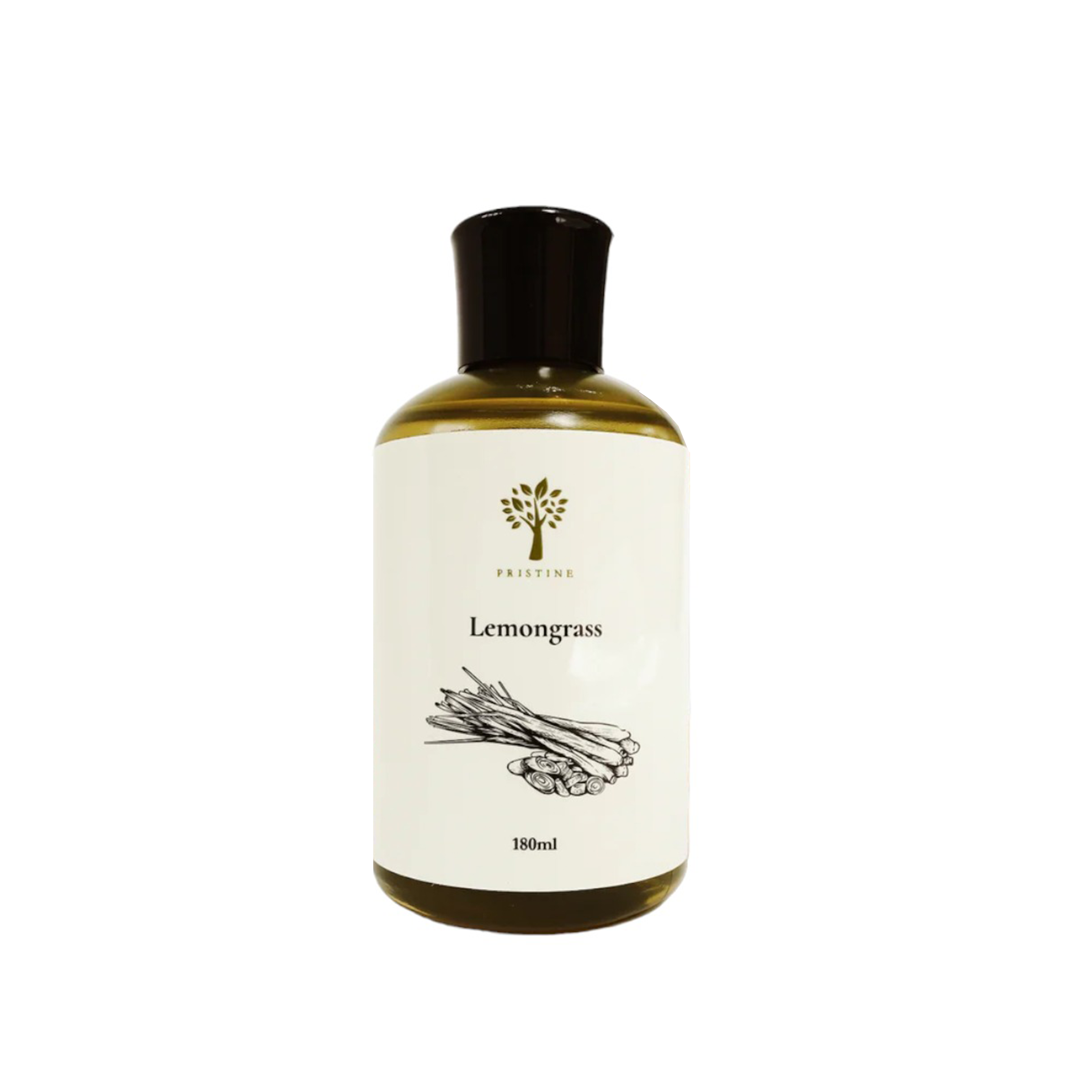 Pristine Arome Home Scent Refill 180ml - Lemongrass (Refill + Reed Stick Set)