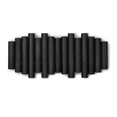 Picket 5 Wall Hook - Black