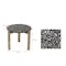 Giselle Round Side Table - Black Terrazzo - 4