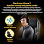 OSIM uThrone V Gaming Massage Chair - Black - 1