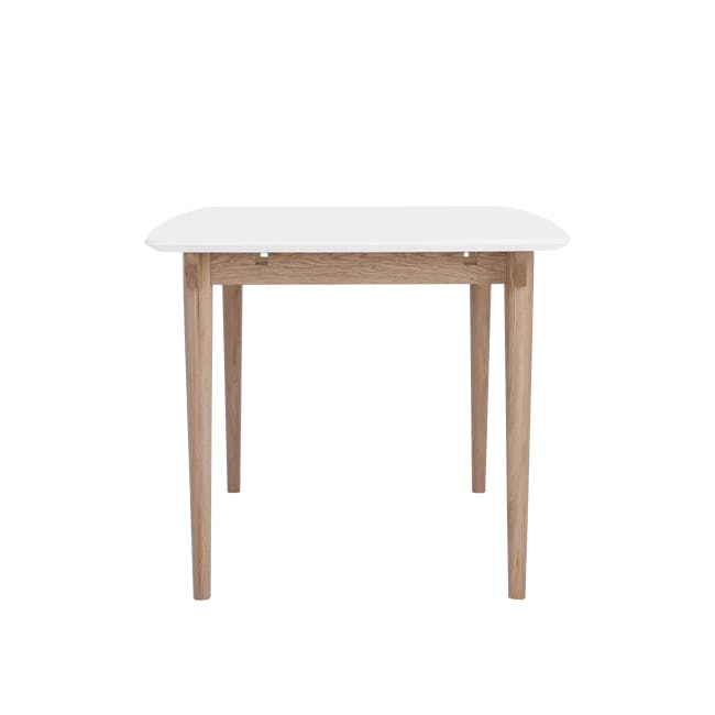 Larisa Dining Table 1.5m - White, Oak - 3
