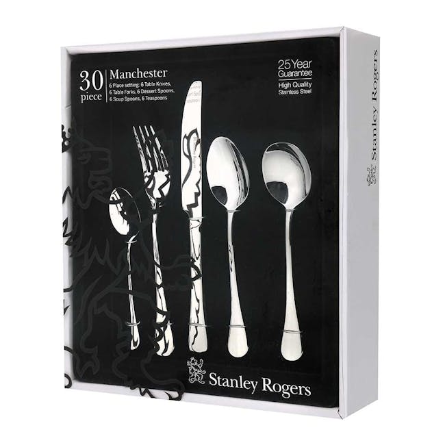 Stanley Rogers Manchester 30Pc Cutlery Set - 4