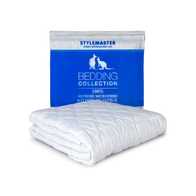 Stylemaster Supreme Microfibre Fitted Mattress Pad (4 Sizes) - 0