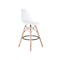 Oslo Low Bar Chair - White