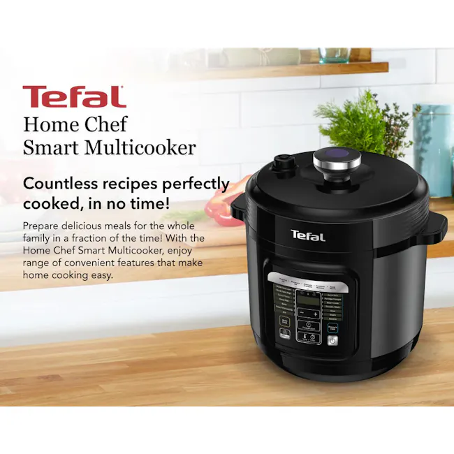 Tefal Home Chef Smart Electric Pressure and Multi-Cooker (CY601) - 7