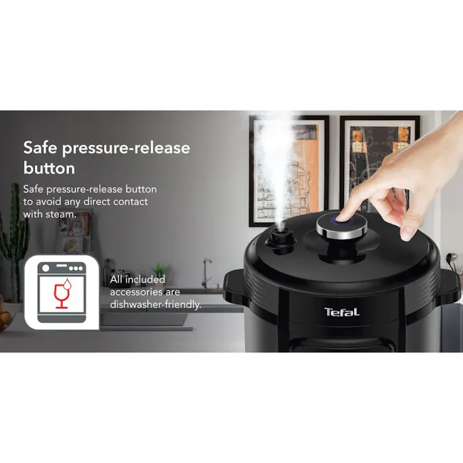 Tefal Home Chef Smart Electric Pressure and Multi-Cooker (CY601) - 2