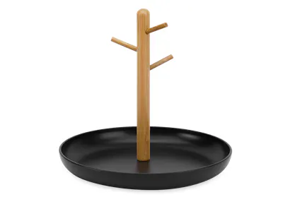 Edd Nordic Tray with Rack - Black