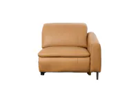 Clyde Right Arm Power Recliner Unit - Oslo Tan (Top Grain Leather)