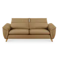 Jordyn 3 Seater Sofa with Adjustable Headrest - Tan (Pet Friendly)