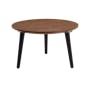 Carsyn Round Coffee Table - Cocoa - 3