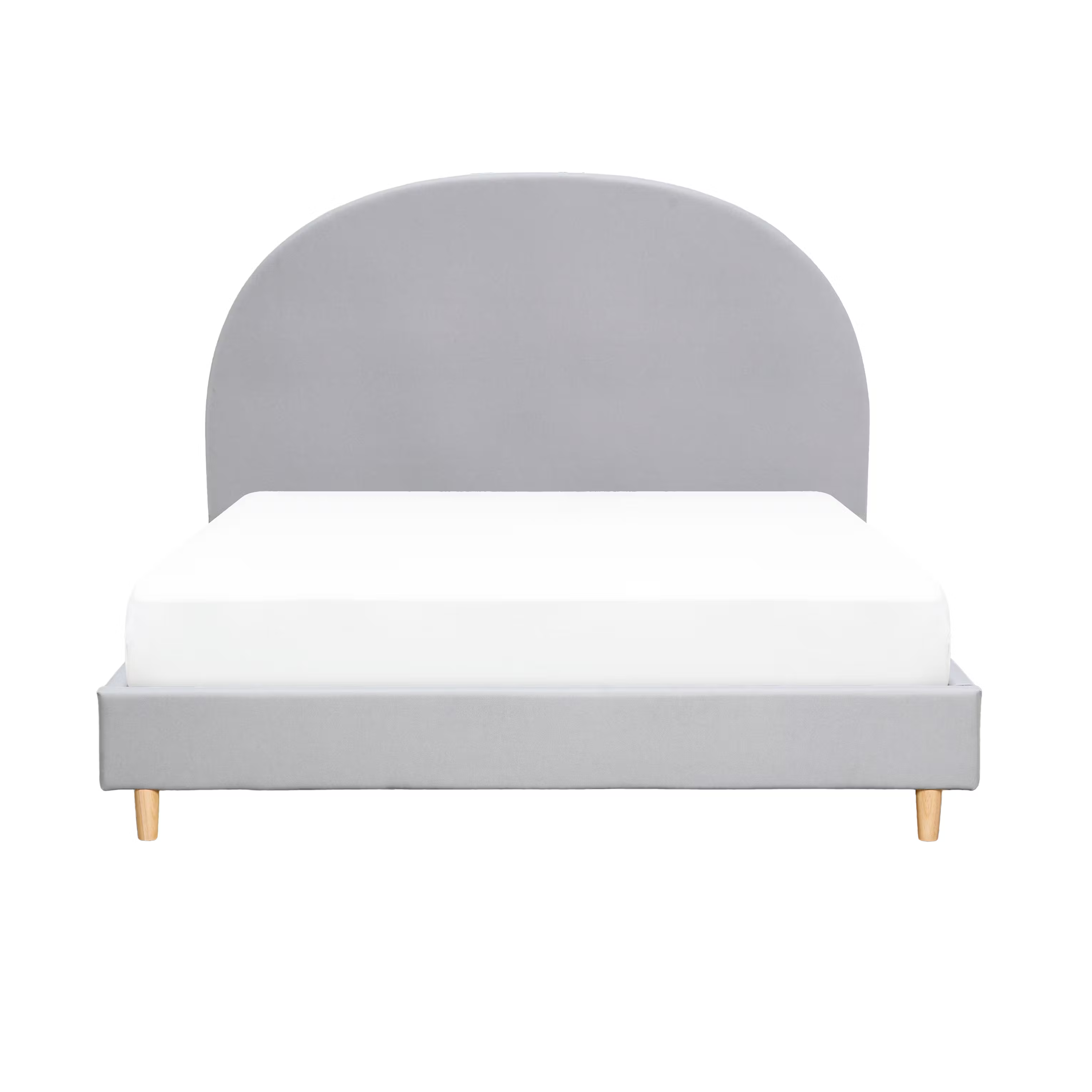 Aspen Queen Bed - Light Grey (Pet Friendly)