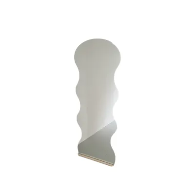 Wavy Standing Floor Mirror