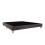 ESSENTIALS King Divan Bed - Smoke (Fabric) - 2