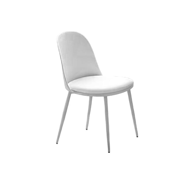 Lisa Dining Chair - White - 0