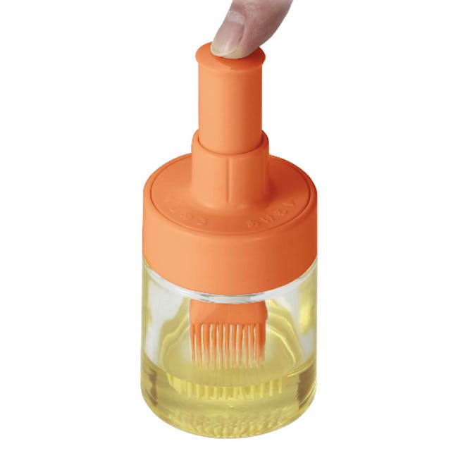 Asvel Forma Push Oil Brush - Orange - 6