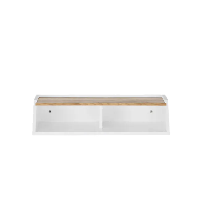 Wayland Storage Wall Shelf - White - 4
