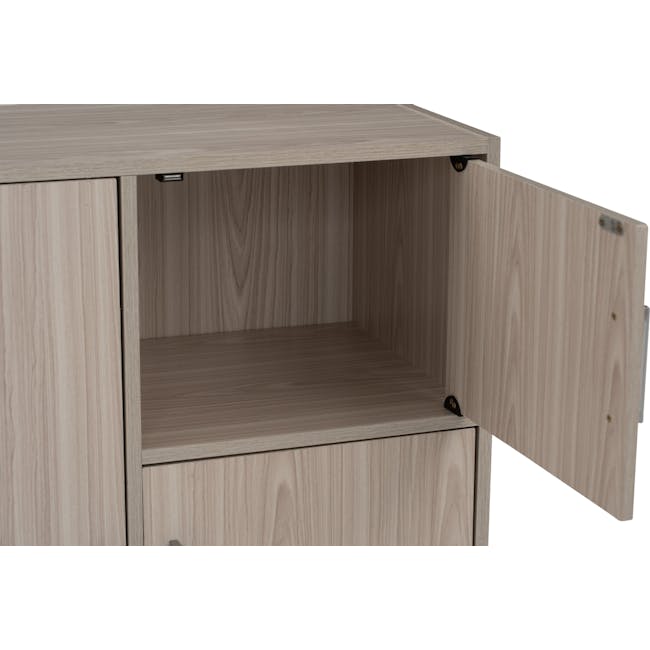 Orella Low Cabinet - Grey - 11
