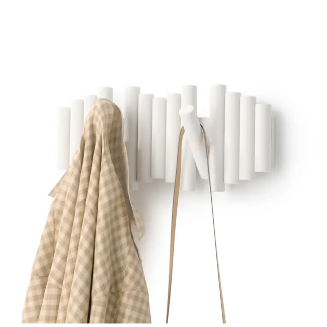 Picket 5 Wall Hook - White - 2
