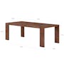 Clarkson Dining Table 2.2m - Cocoa - 6