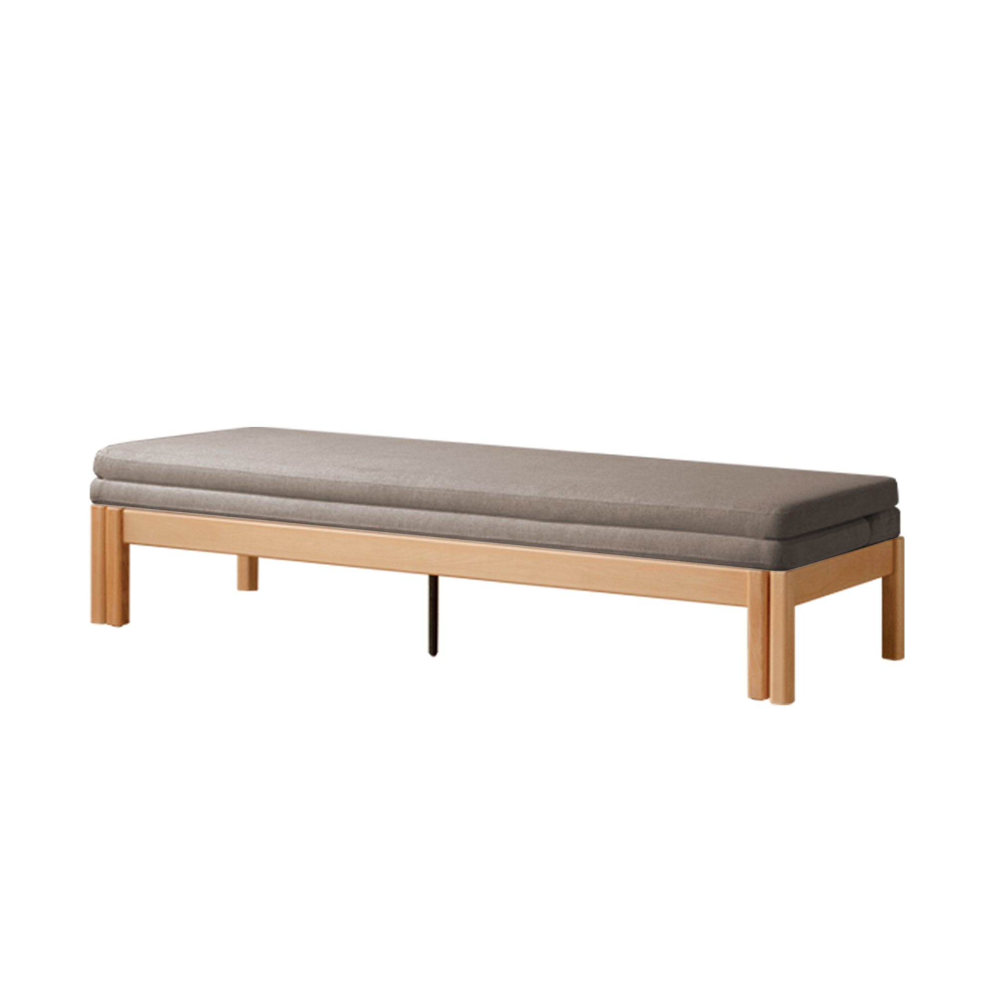 Cleo Sofa Bed / Bench 2m - Chestnut