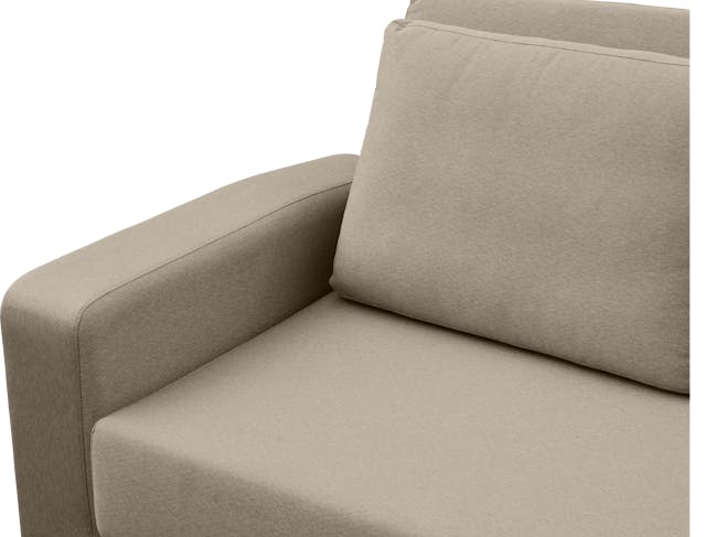 Karl 2.5 Seater Sofa Bed - Beige - 5