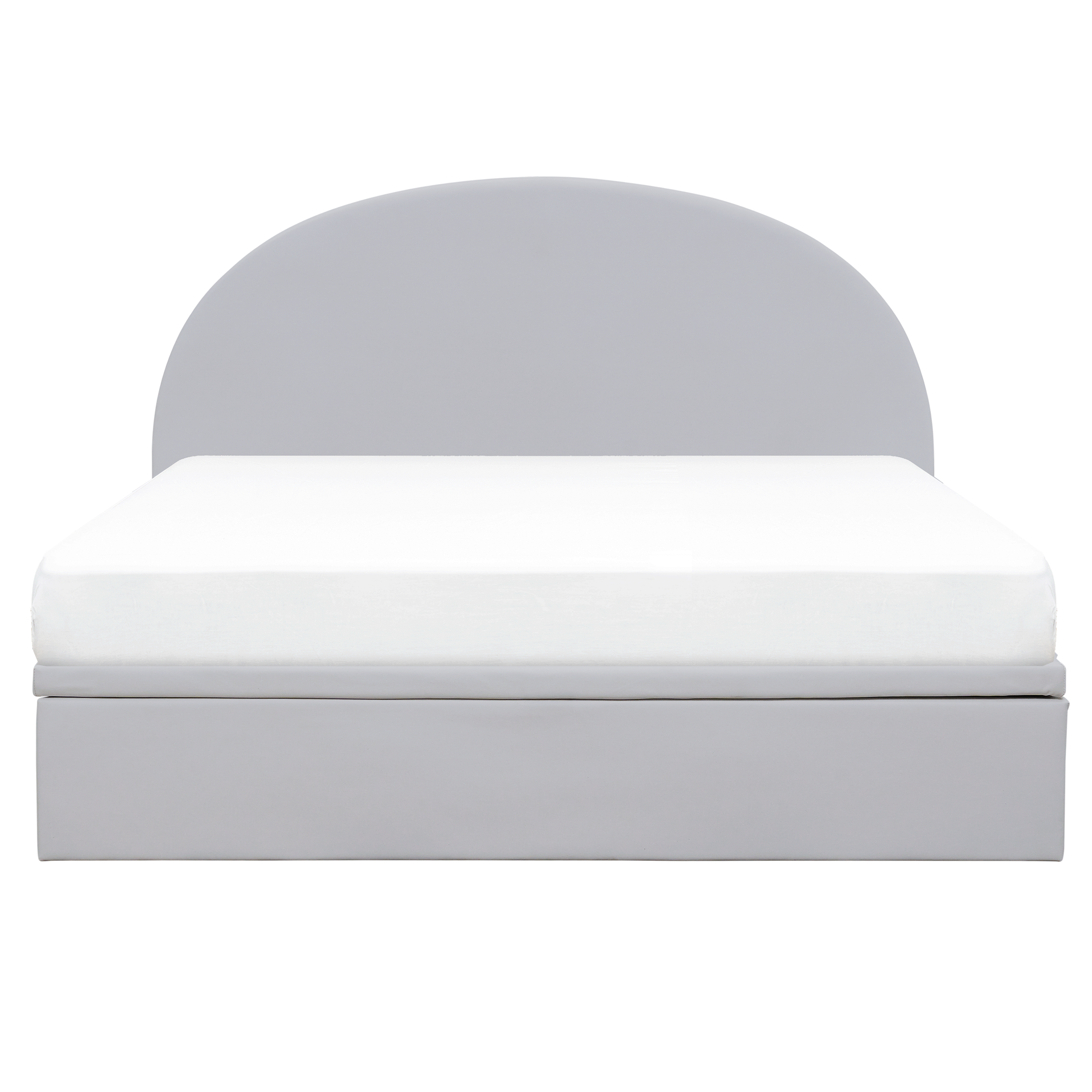 Aspen King Storage Bed - Light Grey (Pet Friendly)