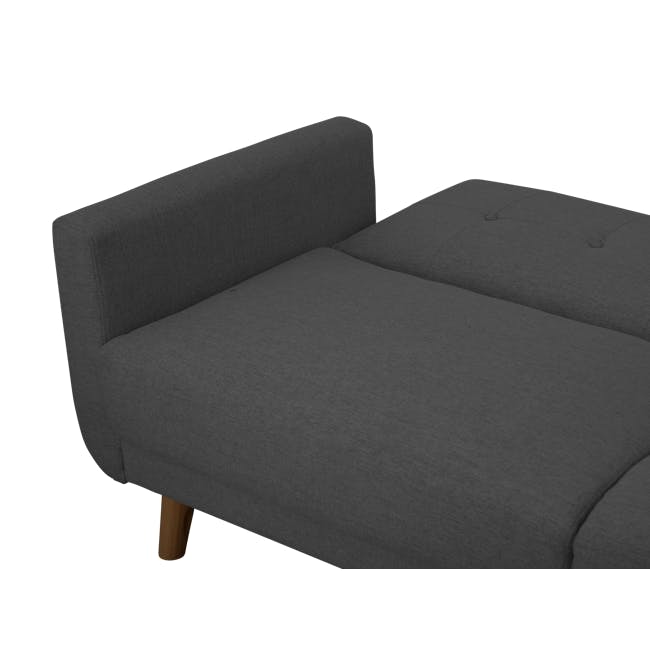 Maverick Sofa Bed - Walnut, Charcoal (Eco Clean Fabric) - 9
