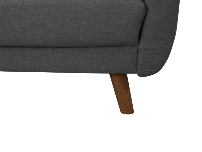 Maverick Sofa Bed - Walnut, Charcoal (Eco Clean Fabric) - 10