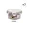 LocknLock Bisfree Stackable Airtight Food Container 320ml 3pc Set - 2