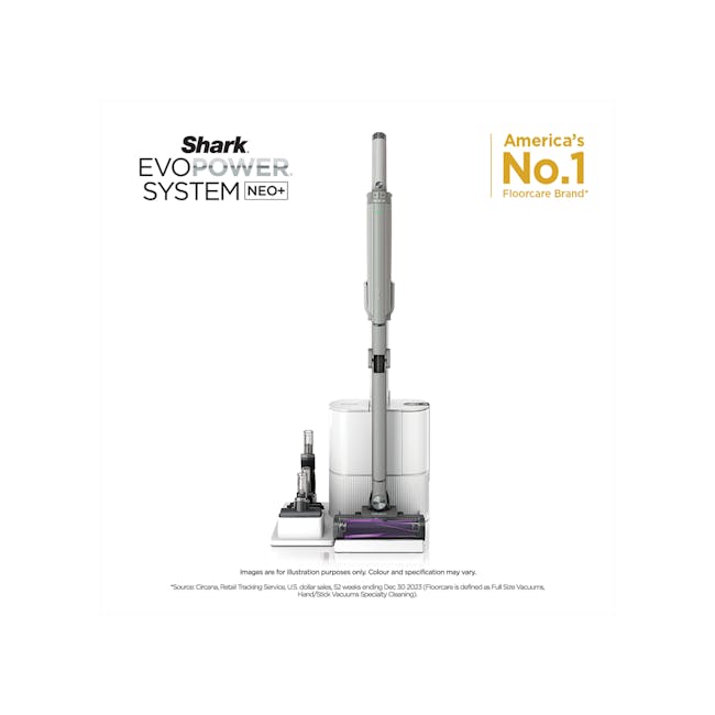 ☆美品【LC351JWH】Shark EVOPOWER system NEO+ Shark EvoPower System NEO+ Cordless Vacuum (LC351), Shark