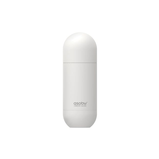 Asobu Orb Water Bottle 420ml - White - 0
