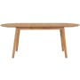 Werner Oval Extendable Dining Table 1.5m-2m - Natural - 0